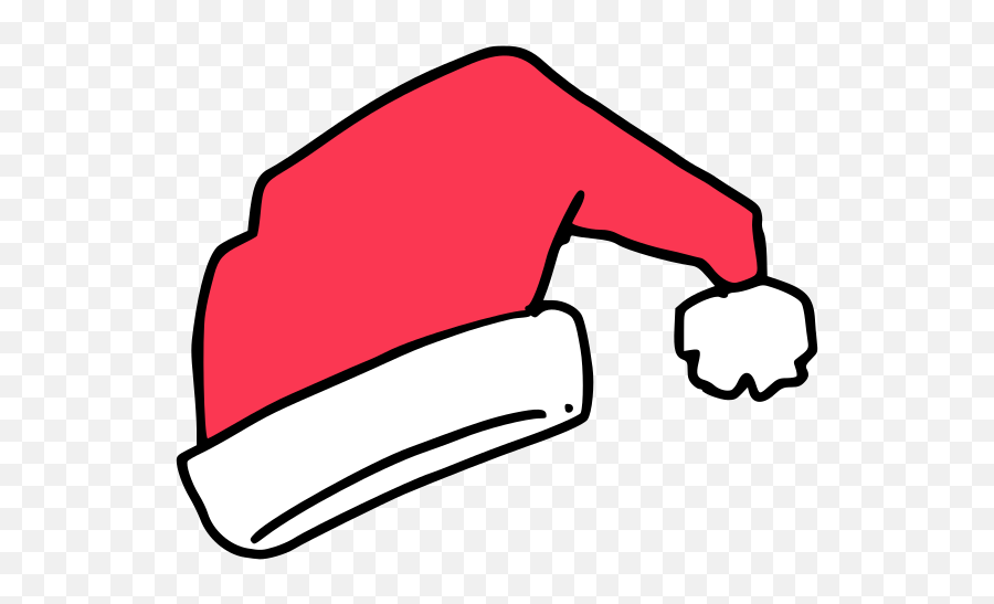 Hand Drawn Christmas Hat Clipart Free Svg File - Svgheartcom Language Emoji,Nurse Hat Clipart