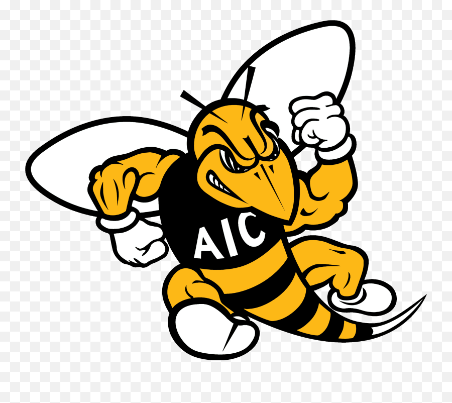 Aic Yellow Jackets Logo - Logo American International College Emoji,Yellow Logos