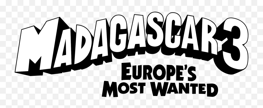 Most Wanted Logo - Madagascar 3 Emoji,Dreamworks Animation Skg Logo