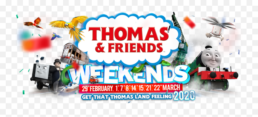 Thomas And Friends Weekends Drayton Manor Theme Park - Fictional Character Emoji,Thomas And Friends Logo