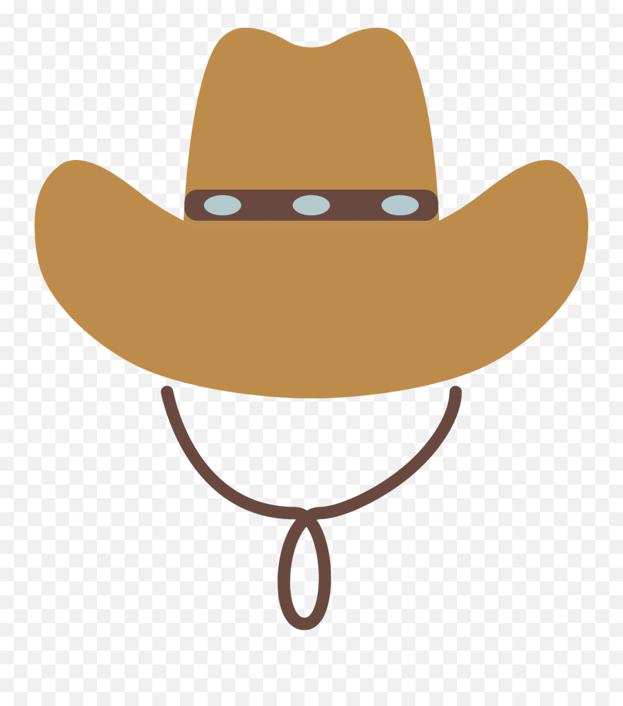 Cowboy Hat Clipart - Western Emoji,Cowboy Hat Clipart