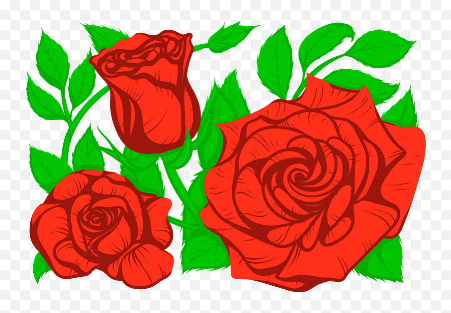 Roses Clipart - Floral Emoji,Rose Clipart Png