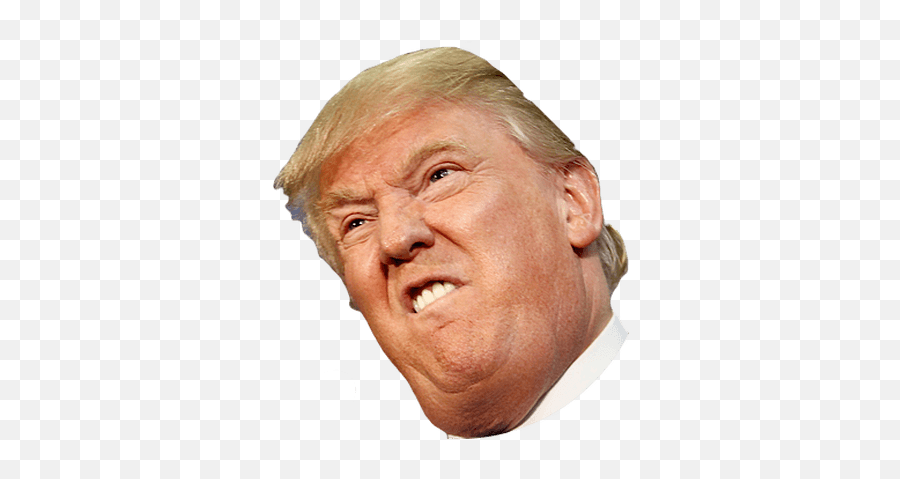 Library Of Trump Face Clip Freeuse Png - Donald Trump Head Transparent Background Png Emoji,Trump Png