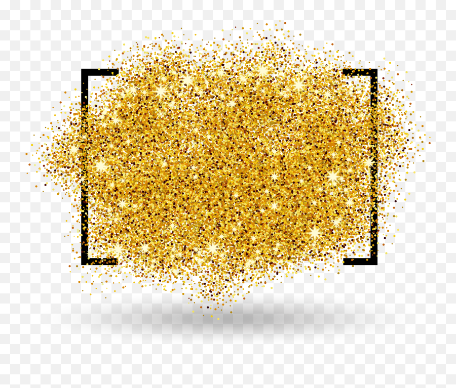 Gold Sparkle Png Transparent - Watercolor Painting Emoji,Transparent Background