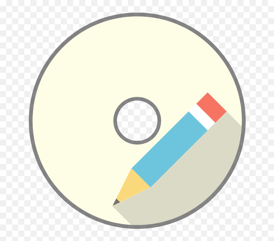 Free Clip Art - Auxiliary Memory Emoji,Cd Clipart