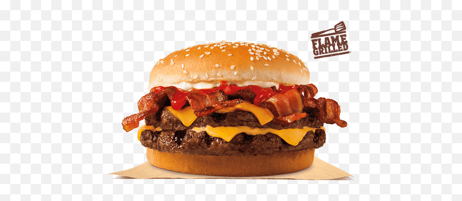 Grease Is The Word Power Ranking Fast Food Burgers - On Tap Bacon King Burger King Emoji,Burger King Crown Png