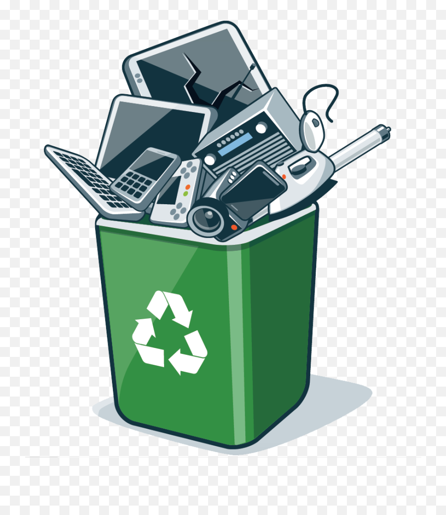 Electronics Clipart Electronic Recycling - Recycling Recycling E Waste Emoji,Recycling Clipart