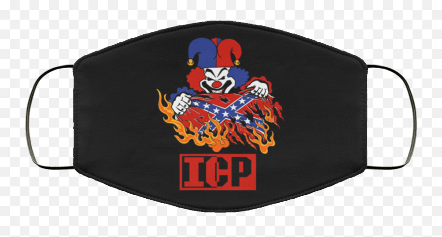 New Juggalo March Icp Fuck Your Rebel Flag Face Mask - Snoopy Mask Emoji,Rebel Flag Png