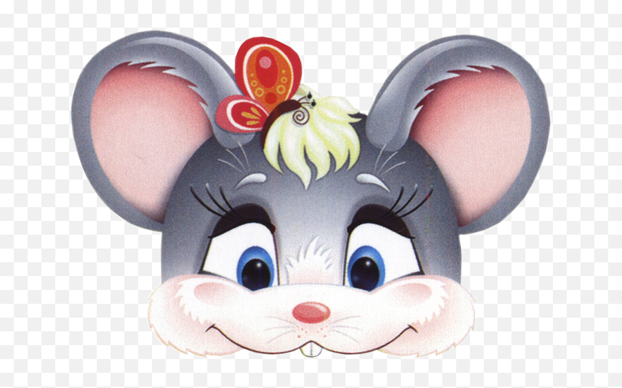 Mice Clipart Face Mask - Ridichea Uriasa Masti Transparent Diy Mouse Mask Printable Emoji,Face Mask Clipart