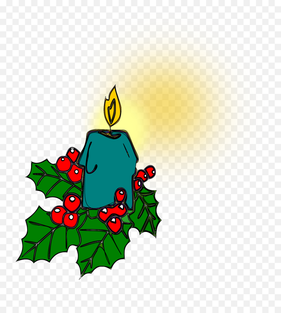 Christmas Candle Clipart Free Download Transparent Png Emoji,Christmas Candle Png