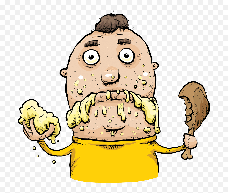 Bob The Forex Trader - Cartoon Messy Eating Clipart Full Kid Eating With Full Mouth Clipart Emoji,Eating Clipart