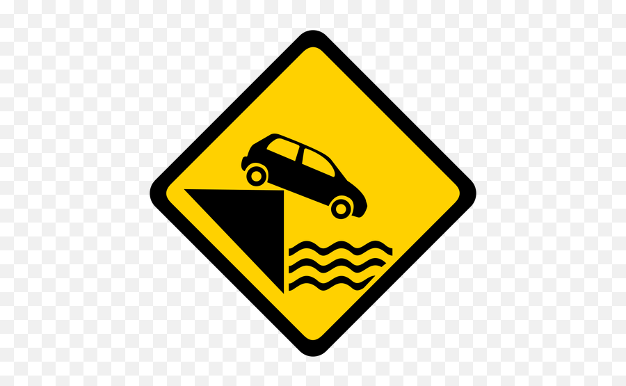 Car Parking Water River Pier Rhomb Warning Flat Emoji,Pier Png