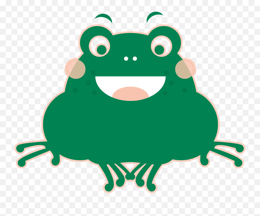 Happy Frog Clipart Free Download Transparent Png Creazilla Emoji,Leap Frog Clipart
