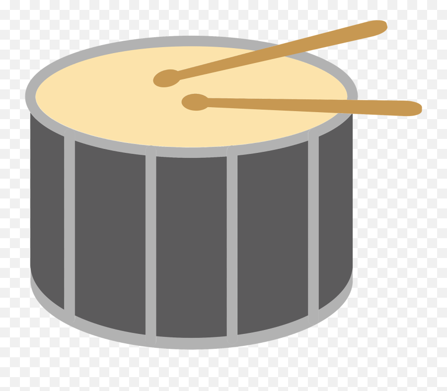 Drum Clipart Free Download Transparent Png Creazilla - Cylinder Emoji,Drum Clipart
