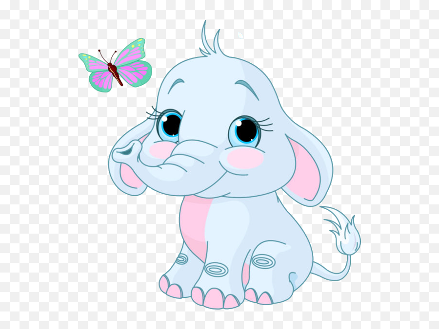 Image Result For Cute Elephants Cartoon Cuteelephants - Elefant Baby Cartoon Emoji,Baby Elephant Clipart