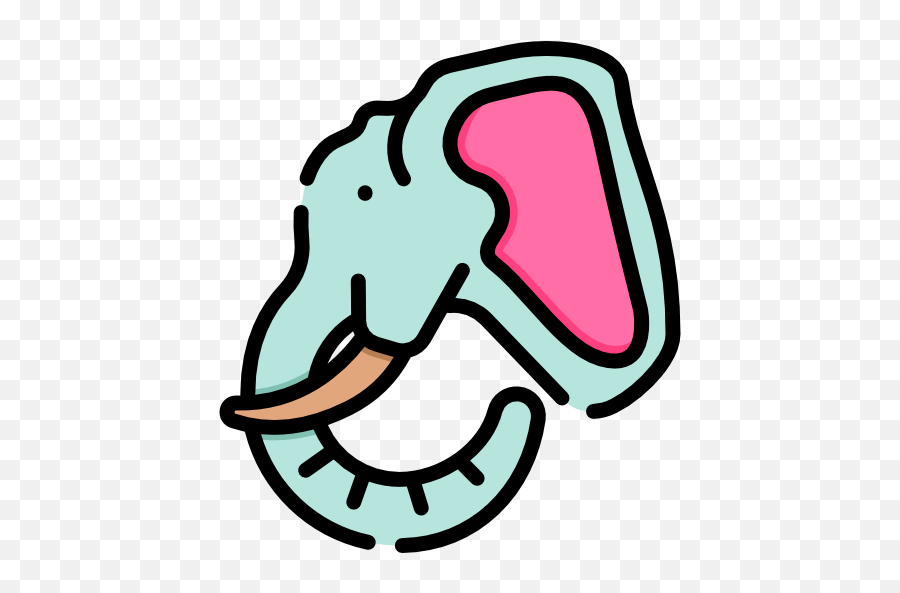 Free Icon Elephant Emoji,Elephant Head Clipart