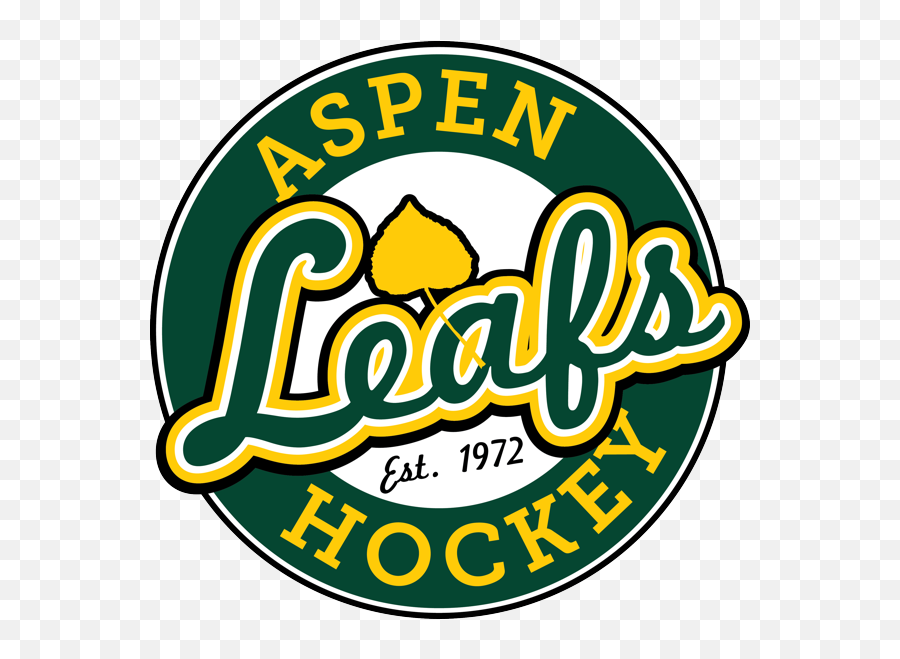 Aspen Leafs Junior Hockey Emoji,Aspan Logo