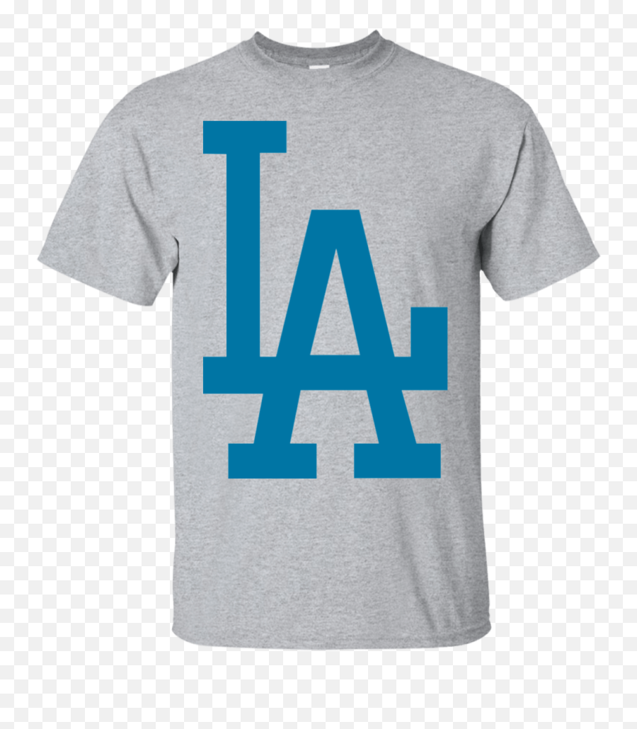 Download Hd Los Angeles Dodgers Logo Menu0027s T - Shirt Red La La Dodgers Emoji,Dodgers Logo