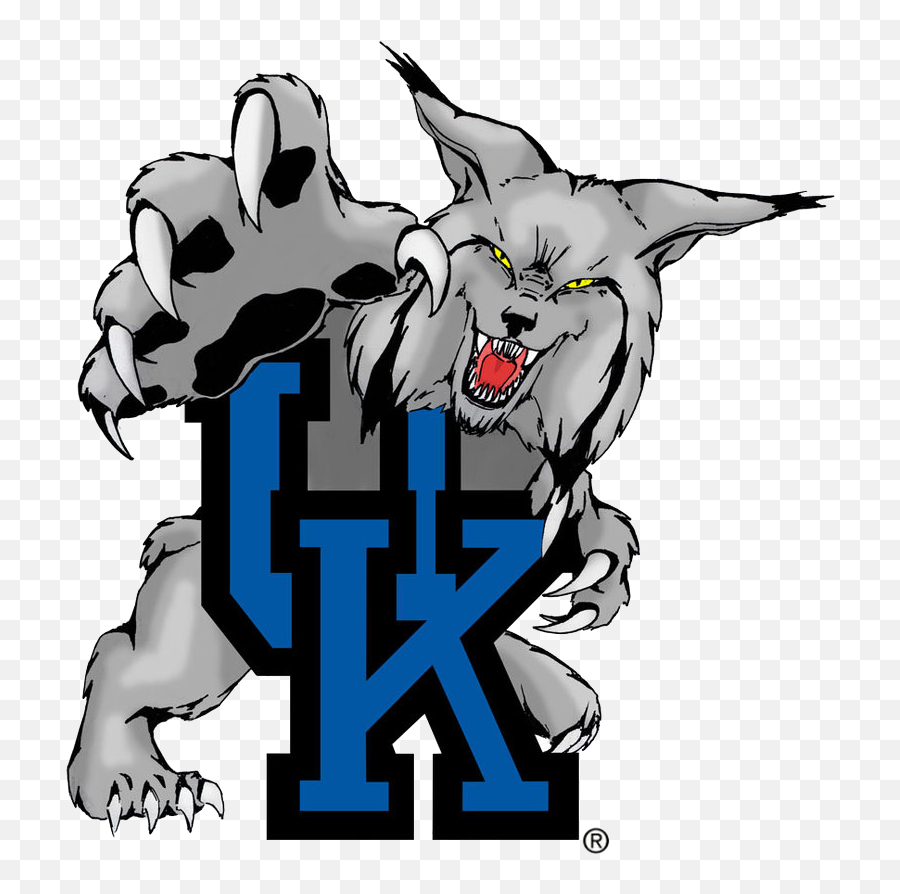 Kentucky Wildcat Clipart - Kentucky Wildcats Clipart Emoji,University Of Kentucky Logo
