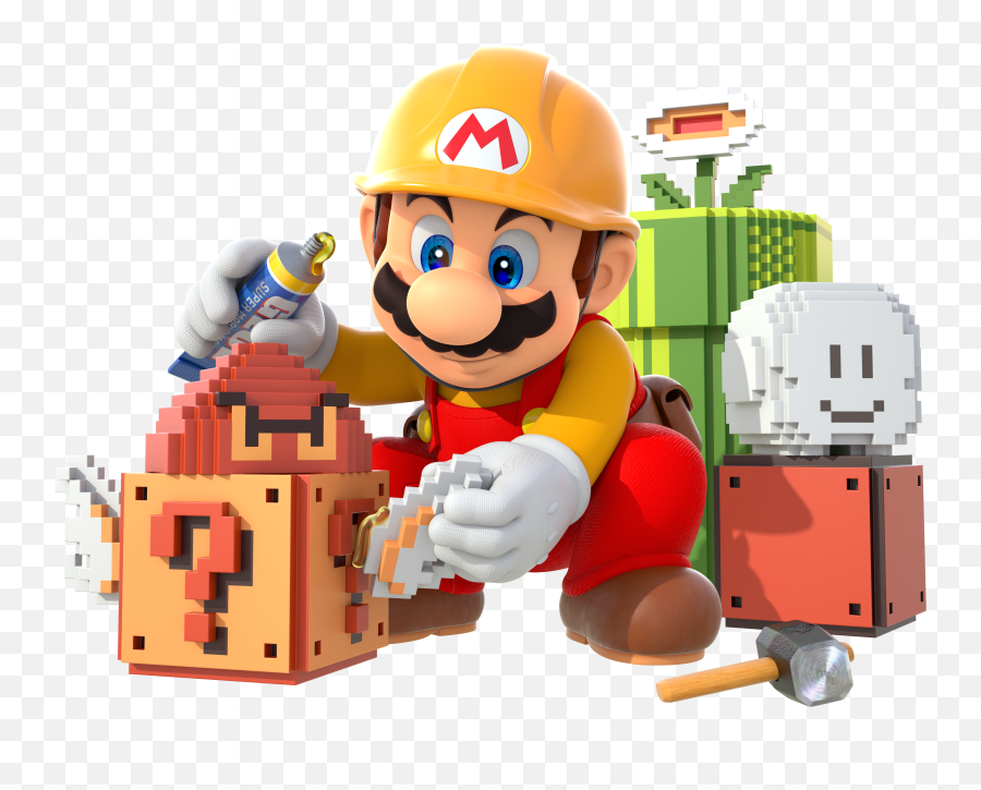 Super Mario Maker For Switch - Super Mario Maker Png Emoji,Super Mario Maker 2 Logo