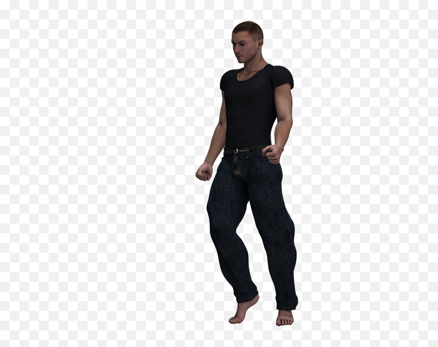 Man Male Person - Person Standing Blank Background Emoji,Person Standing Png