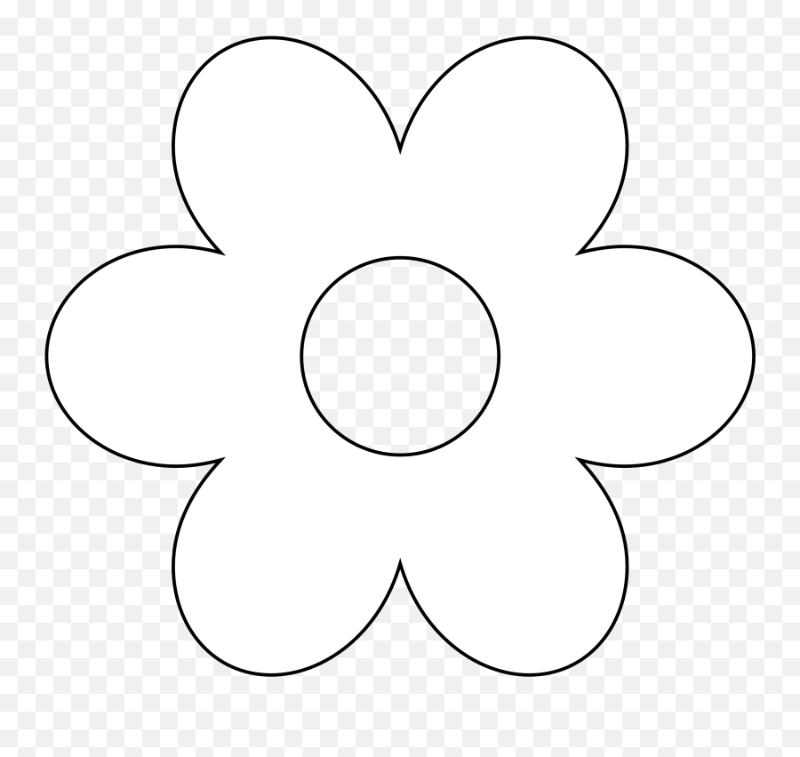 Free Black And White Flower Logo Download Free Clip Art - Clipart Black Flower Png Emoji,Flower Logo