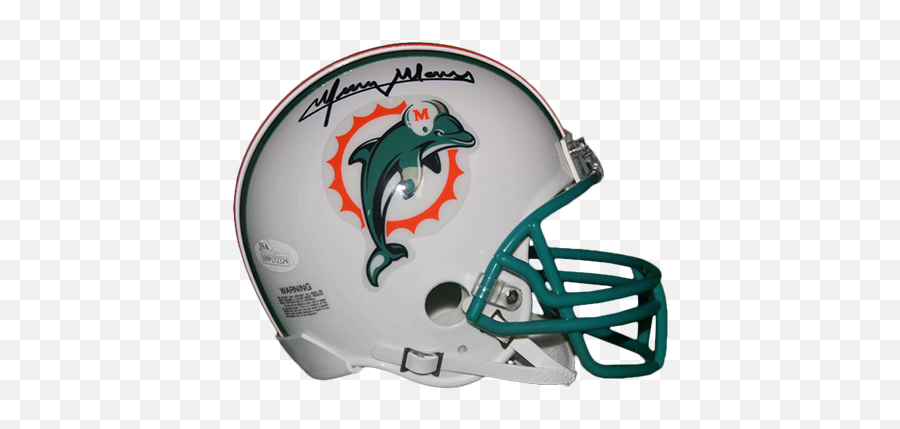 Mercury Morris Miami Dolphins - Miami Dolphins Emoji,Miami Dolphin Logo