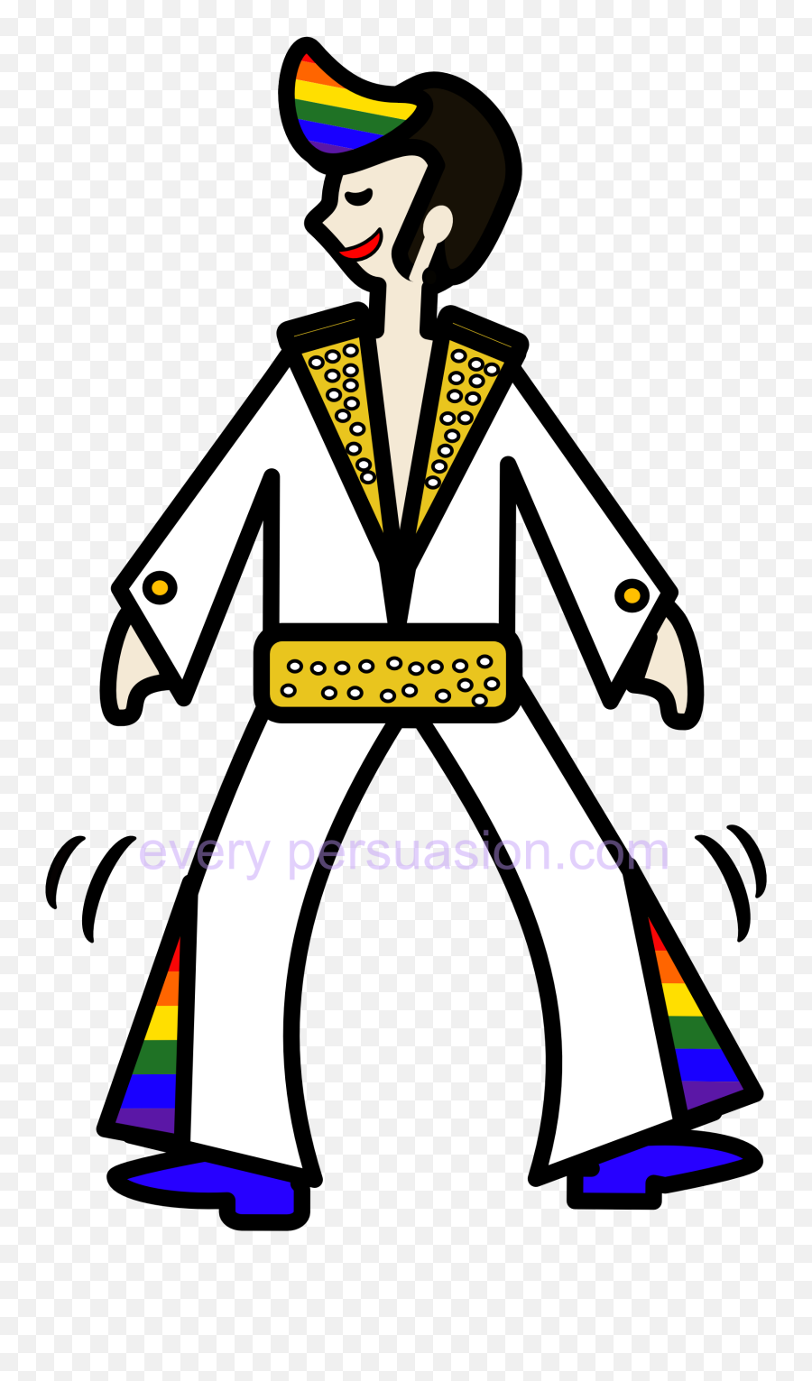 Image Of Elvis Clipart - For Men Emoji,Elvis Clipart