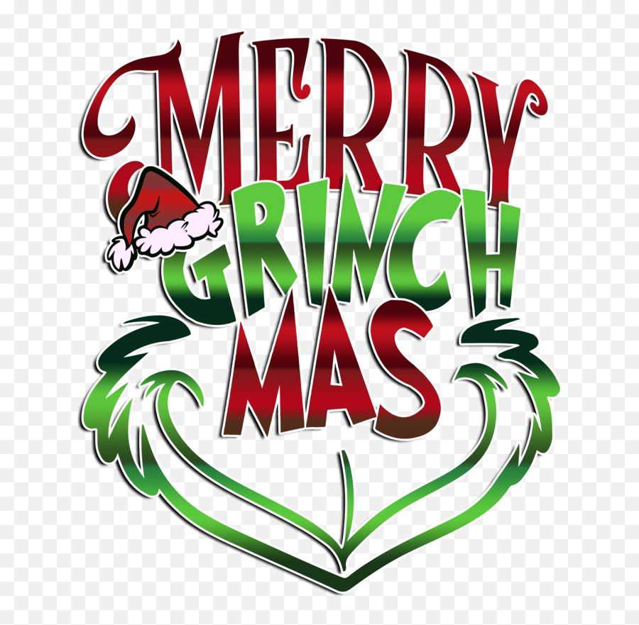 Download Hd Merry Grinchmas Christmas Funny Ugly Christmas - Language Emoji,Christmas Sweater Clipart