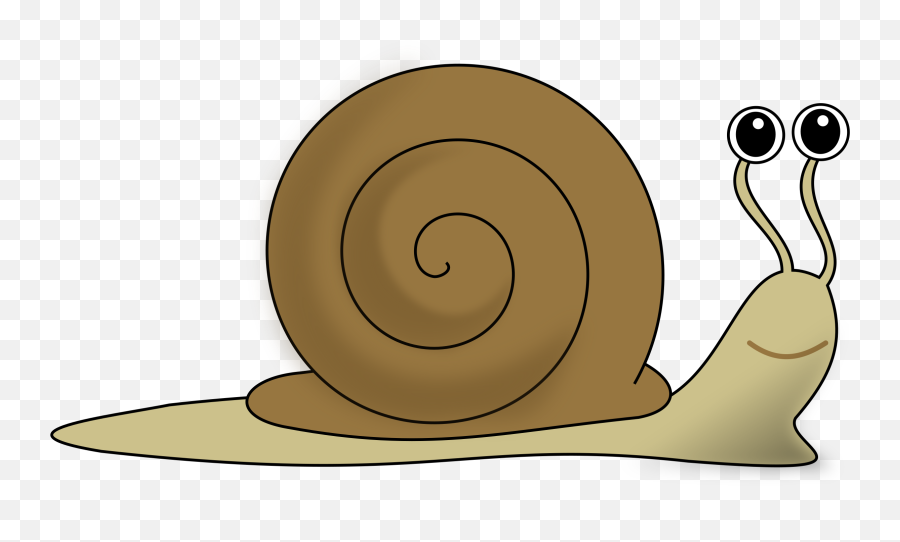 Clipart Picture Of Snail - Transparent Snail Cartoon Png Emoji,Snail Clipart