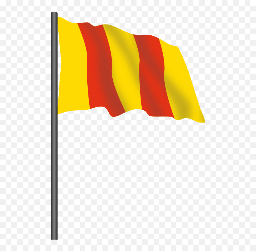Motor Racing Flag 8 - Red And Yellow Flag Openclipart Emoji,Race Flags Png