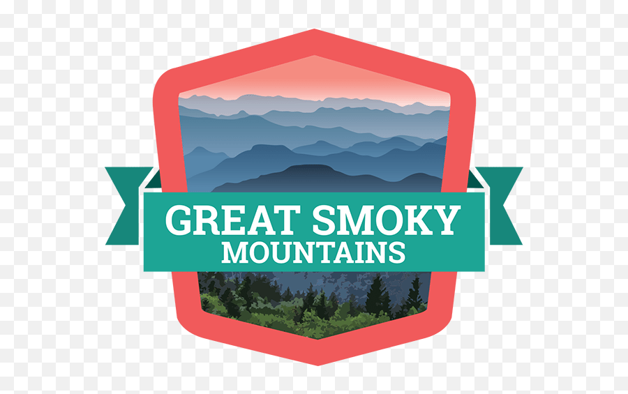 Download Hd Mountain Clipart Smoky Mountains - World Oceans Great Smoky Mountain National Park Badges Emoji,Mountain Clipart