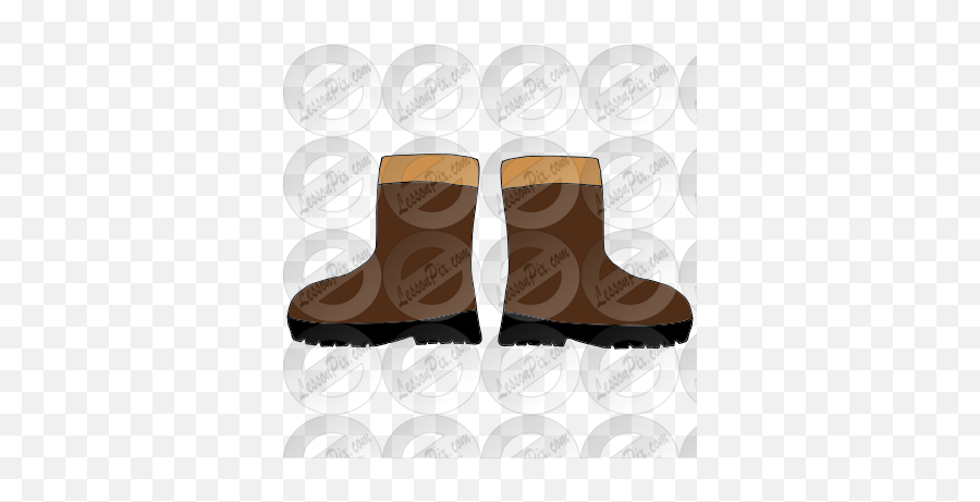 Boots Picture For Classroom Therapy - Round Toe Emoji,Boots Clipart
