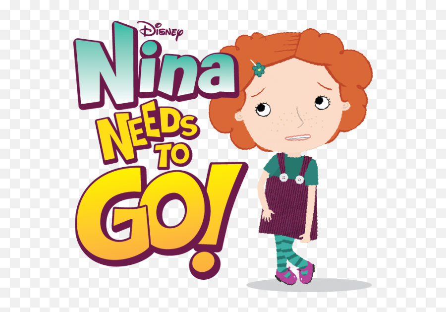 Disney Junior Logo - Nina Needs To Go Show Emoji,Disney Junior Logo