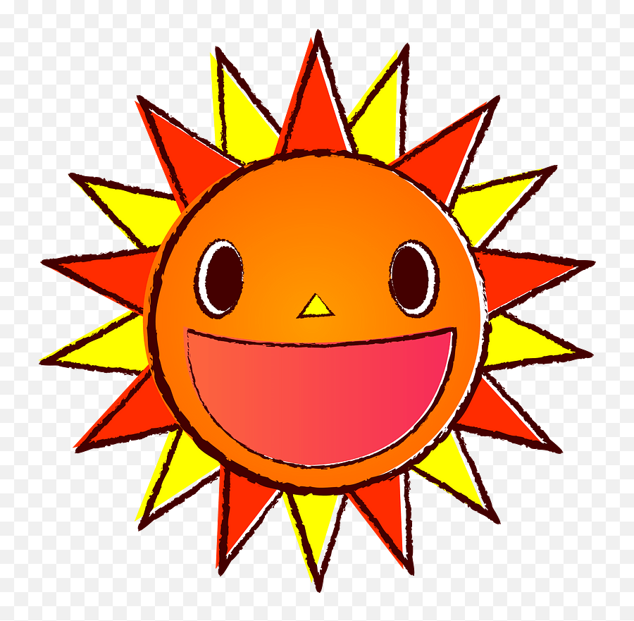 Sunny Day Clipart - Wide Grin Emoji,Sunny Clipart