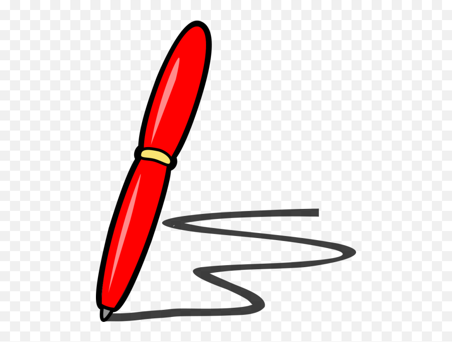 Download Red Pen Png Image Clipart Png - Red Pen Clipart Emoji,Pen Png