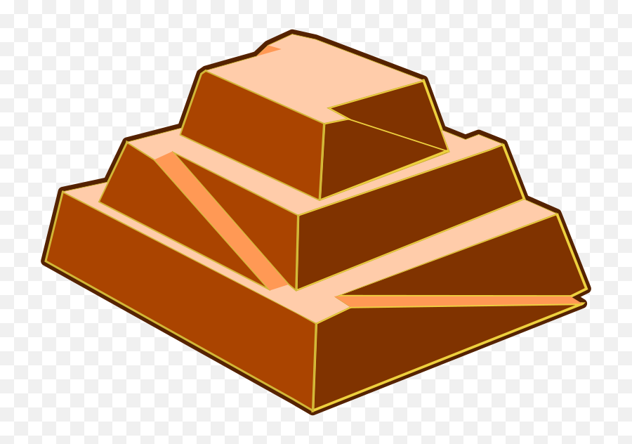 Free Clip Art - Step Pyramid Cartoon Emoji,Pyramid Clipart
