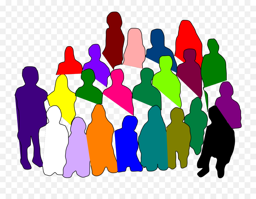 Diversity Clip Art - Different People Diversity Drawing Emoji,Diversity Clipart