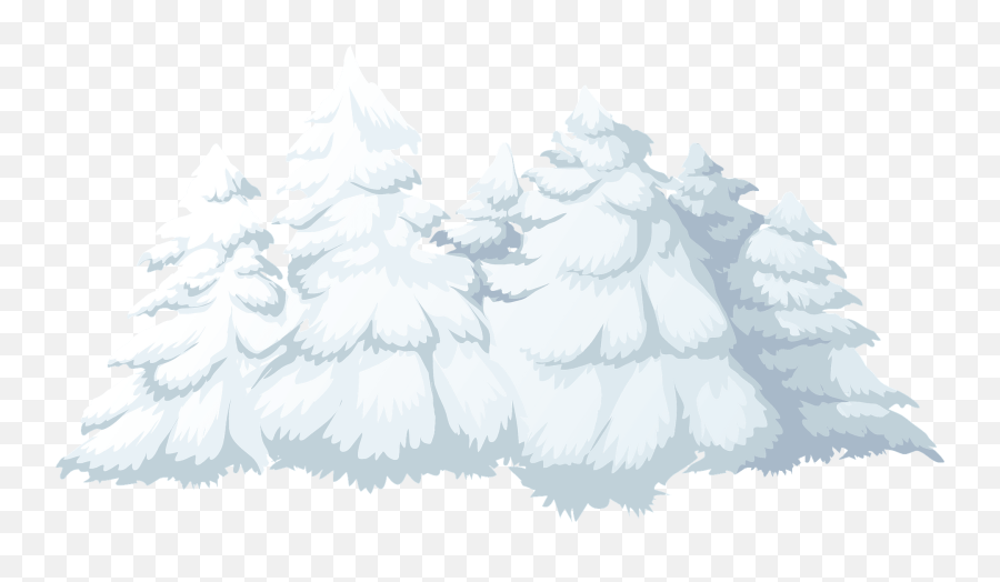 Alpine Landscape - Snow On The Pines Clipart Free Download Cool Elf Emoji,Landscape Clipart