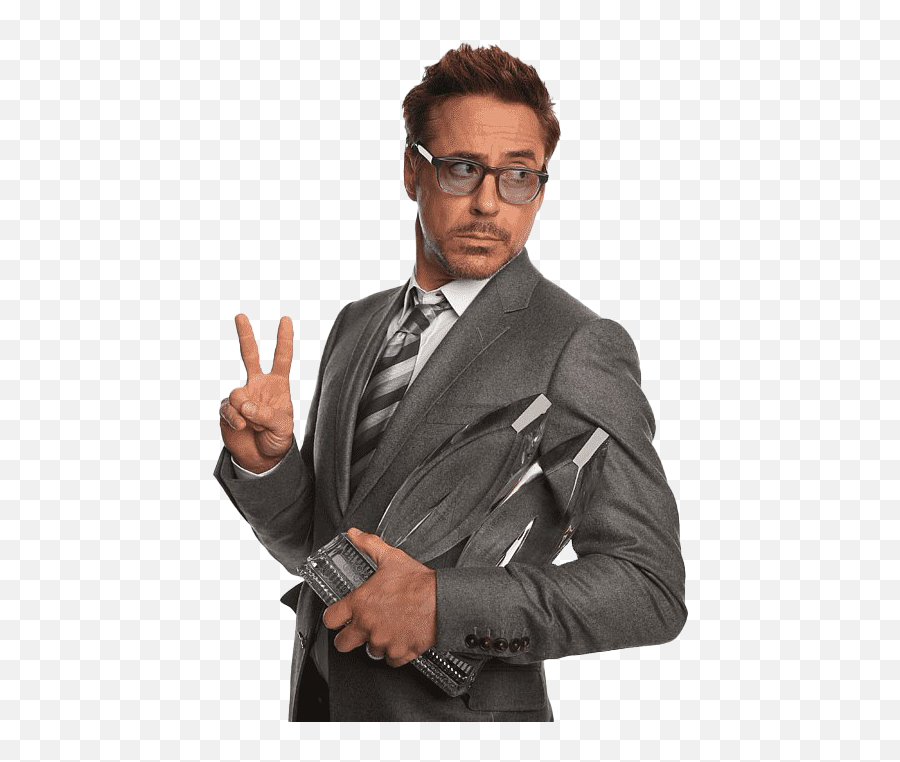Tony Stark Png Image File - Standing Emoji,Tony Stark Png