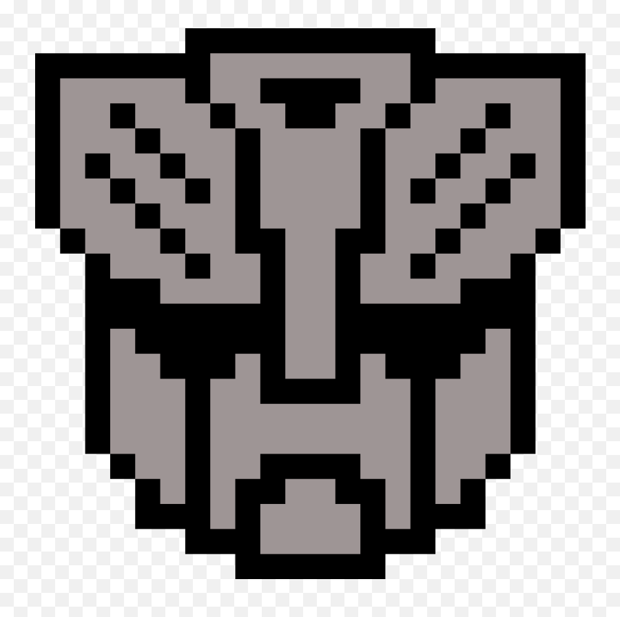 Pixilart - Transformers Logo By Helpfuldragon32 Autobots Logo Pixel Emoji,Transformers Logo