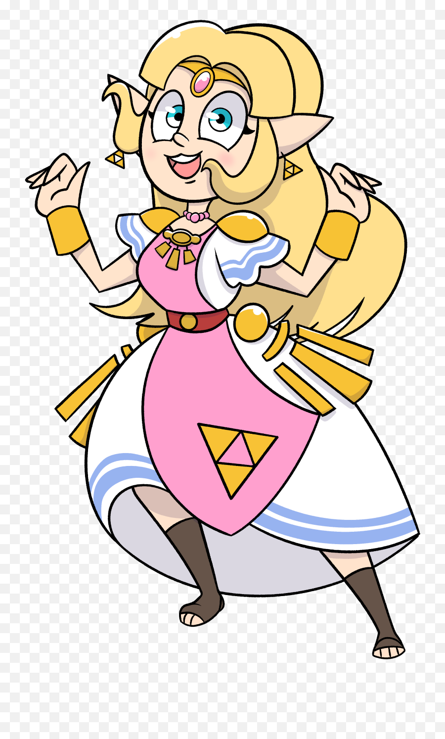 Princess Zelda - Happy Emoji,Zelda Png