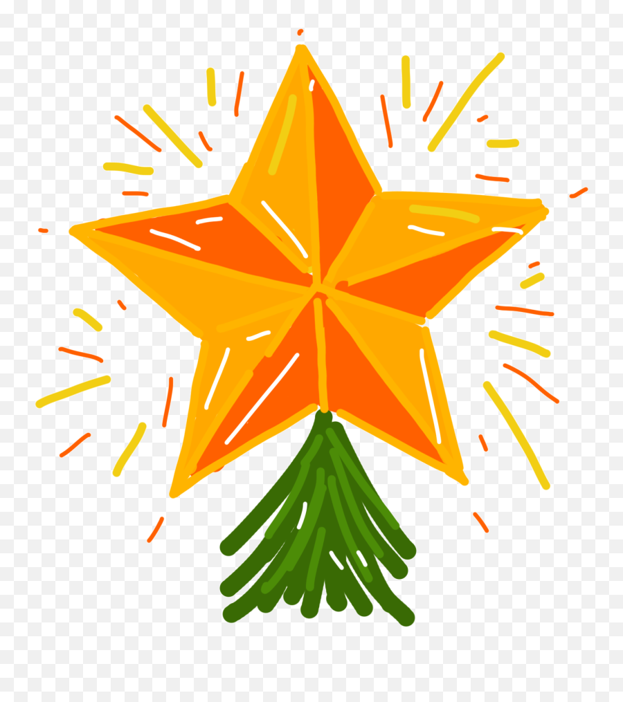 Christmas Star Gif Posted By Sarah Mercado - Christmas Star Gif Transparent Emoji,Stars Gif Transparent