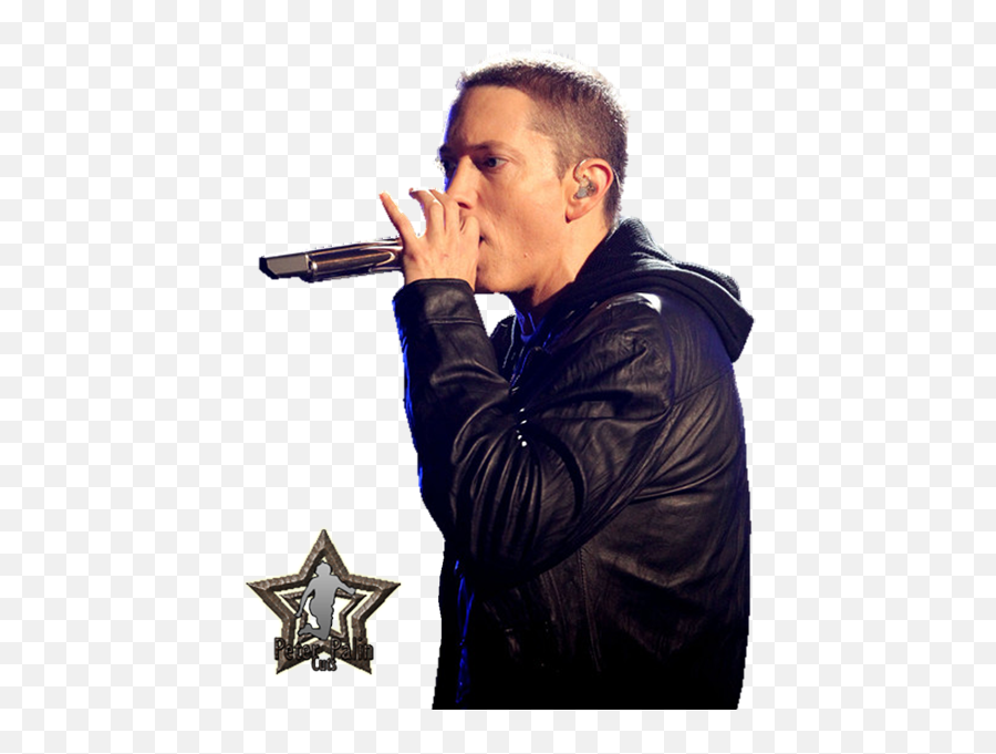 Eminem The Rap God Png Transparent - Eminem Rapping Png Emoji,Eminem Transparent