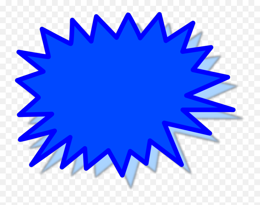 Blue Starburst Png Icons - Starburst Azul Png Emoji,Starburst Transparent
