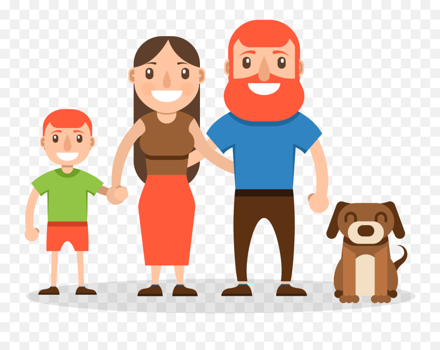 Download Art Behavior Family Animation - Happy Family Cartoon Transparent Emoji,Png Animation