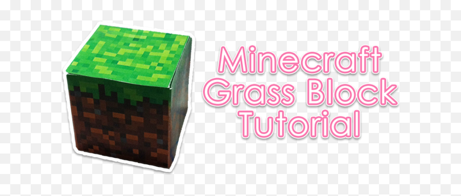 Minecraft Grass Block Tutorial - Language Emoji,Minecraft Grass Block Transparent