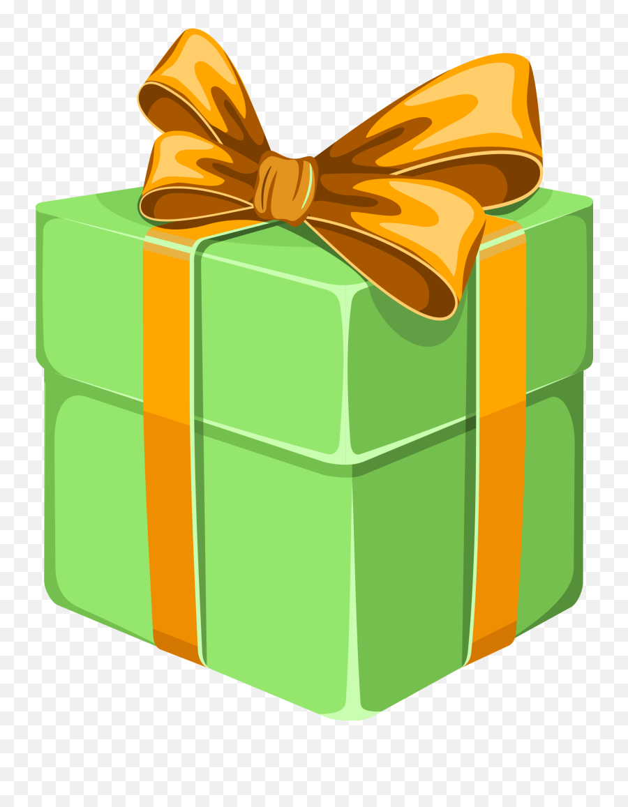 Clipart Present Simple Gift Clipart Present Simple Gift - Png Emoji,Present Clipart