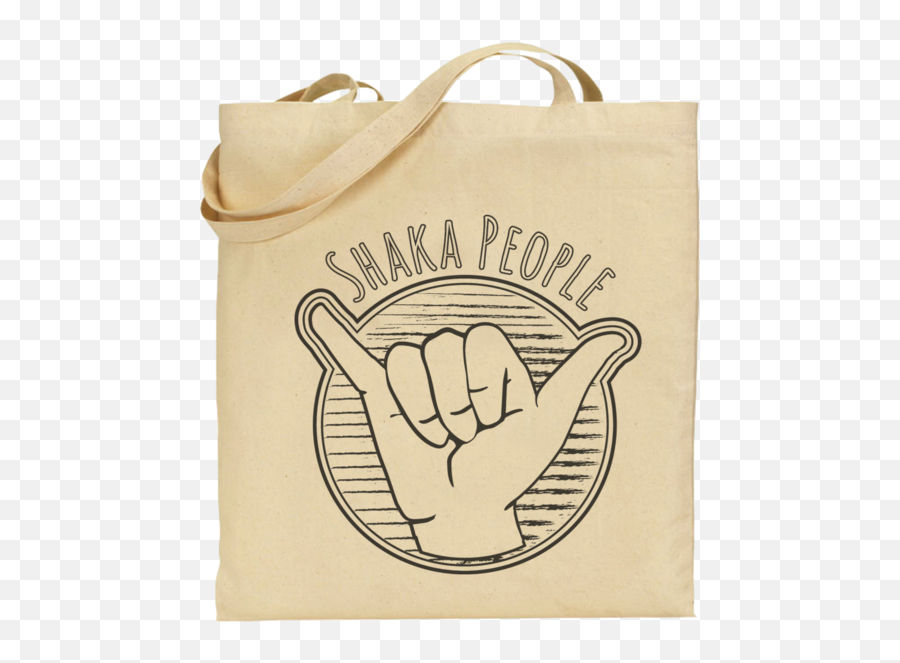 Shaka Stamp Tote U2013 Shaka - People Emoji,Shaka Png