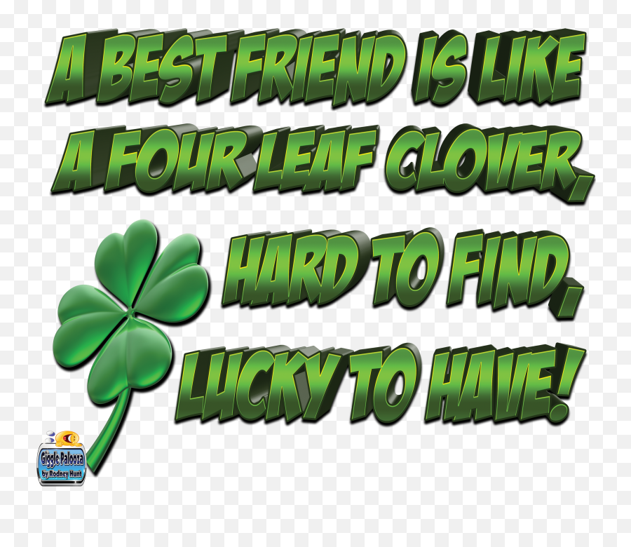 Four Leaf Clover - Clip Art Hd Png Download Hd Png Language Emoji,4 Leaf Clover Clipart